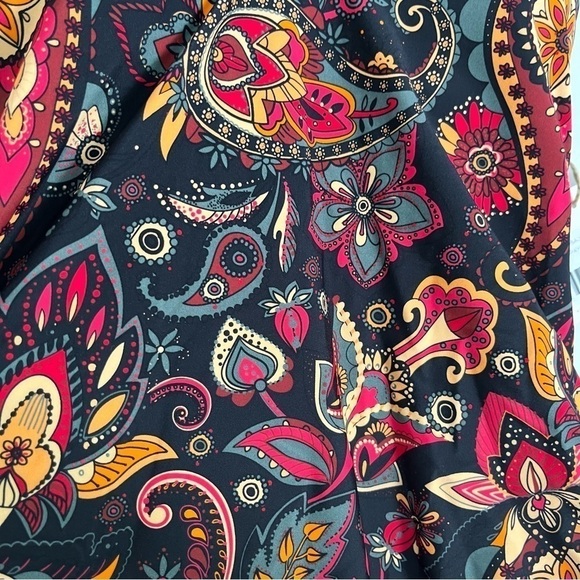 NWT Byron Bay Women's Taylor One Piece Swimsuit in Paisley Black Pink Size 10 - Picture 11 of 12